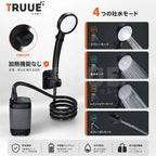 どこでも水が使える。LED温度表示付きコードレス携帯ウォーターシステム