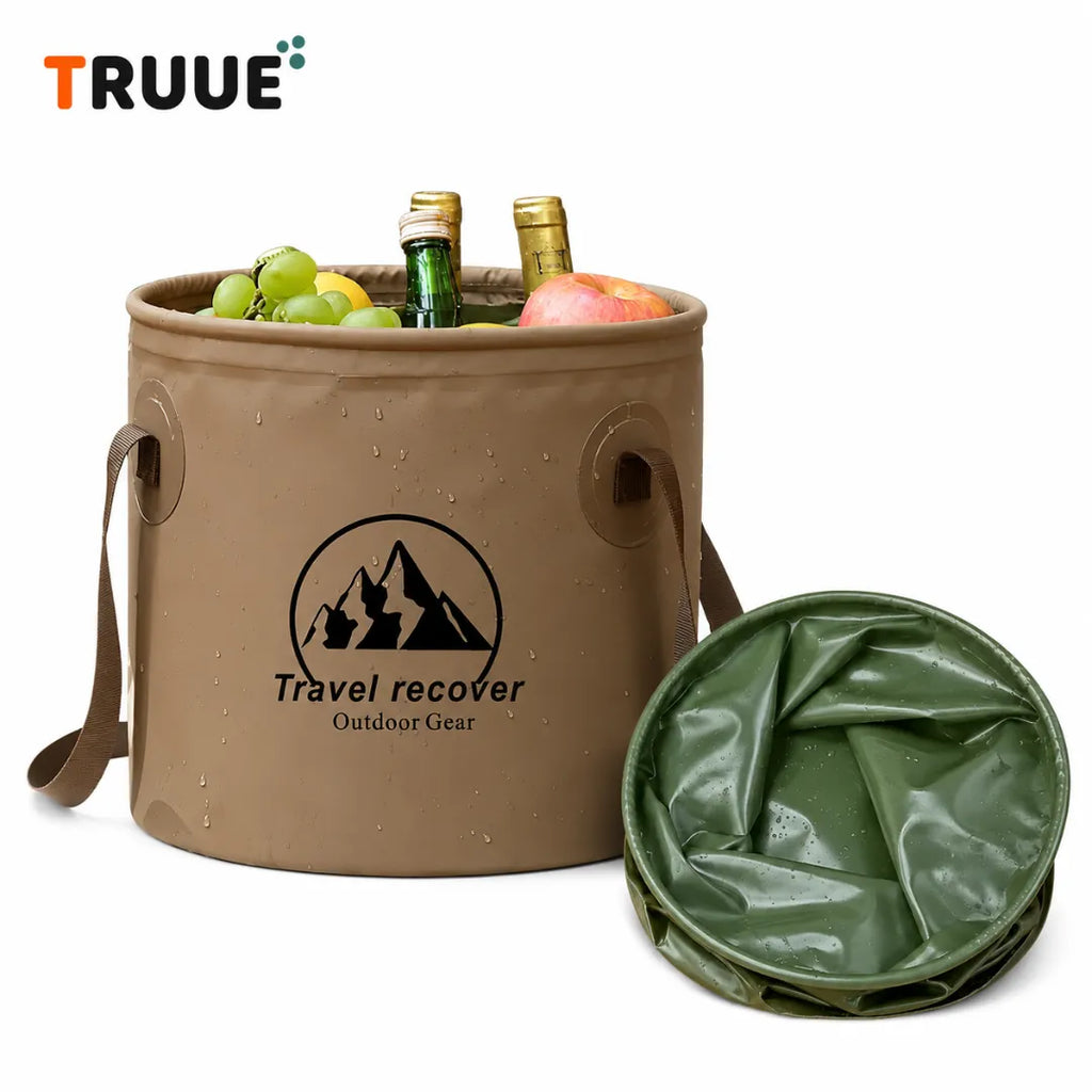 アウトドア用折りたたみウォーターバケット  選べる2サイズ（10L・20L）｜最大50%OFF