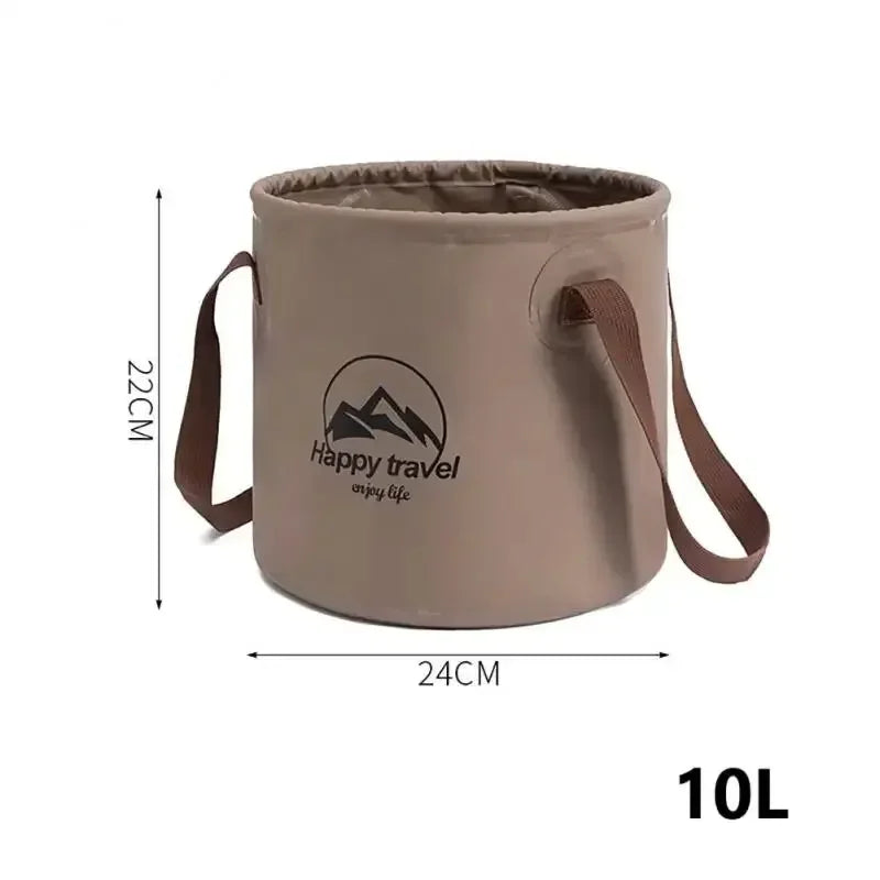 アウトドア用折りたたみウォーターバケット  選べる2サイズ（10L・20L）｜最大50%OFF